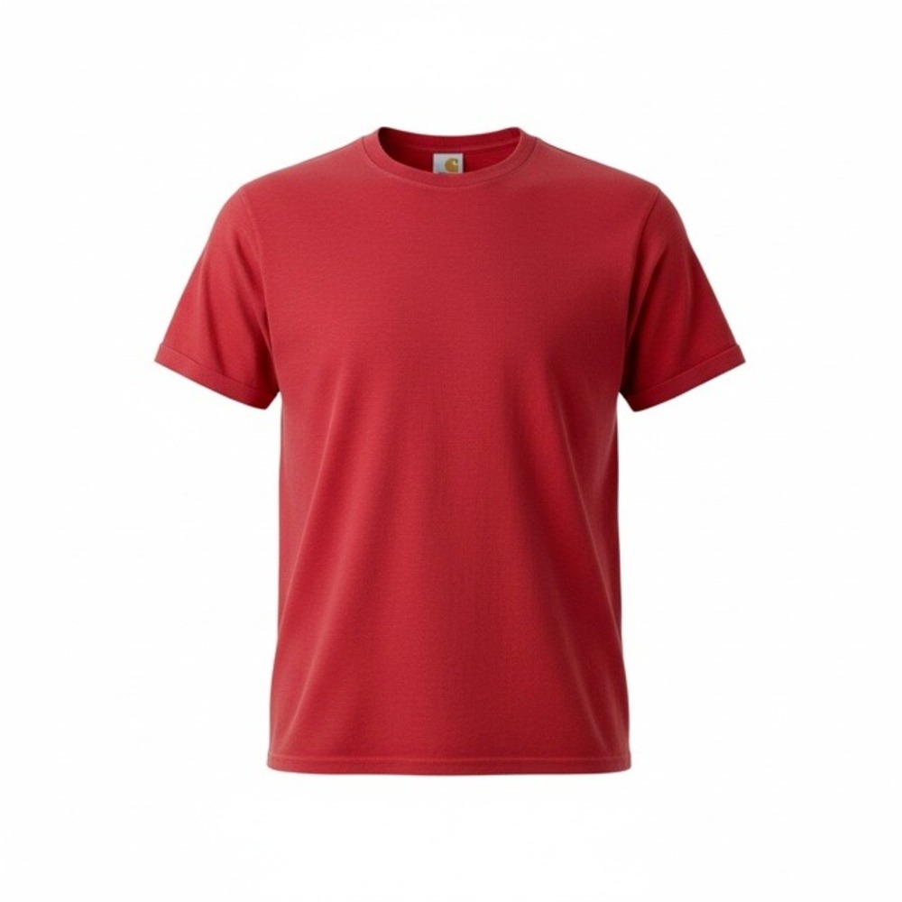 Carhartt Mens K87 Workwear Pocket T-Shirt Red Original Fit Size 2XL Heavy Cotton